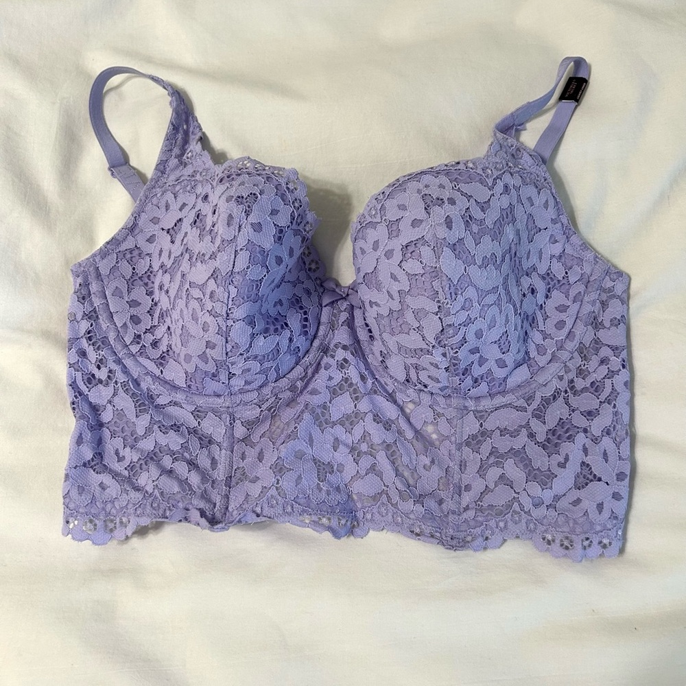 Victoria's Secret Lilac Lace Bra